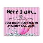 Makin' Ostomies Look Good (Canvas Gallery Wrap)
