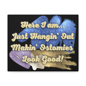 MAKIN' OSTOMIES LOOK GOOD (Canvas Gallery Wrap)