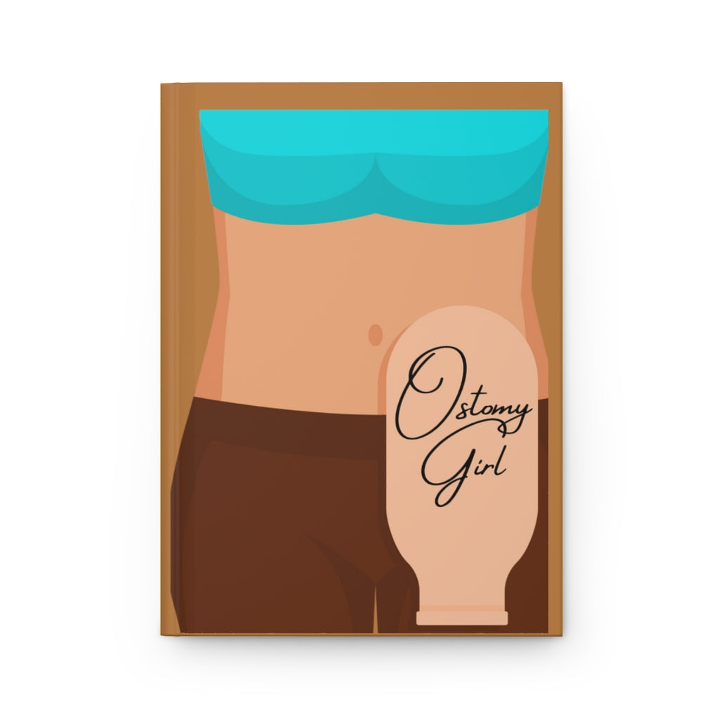 OSTOMY GIRL Hardcover Journal (Matte)