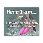 Makin' Ostomies Look Good (Canvas Gallery Wrap)