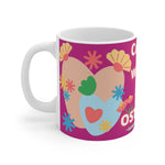 CUTIE WITH A OSTOMY White Ceramic Mug