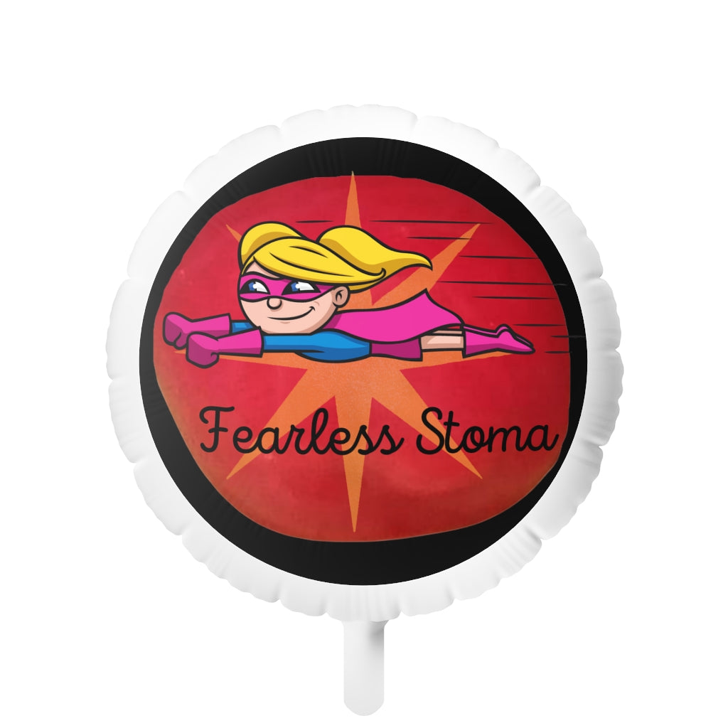 FEARLESS STOMA Mylar Helium Balloon