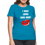 Women's T-Shirt Lupus Awareness - turquoise