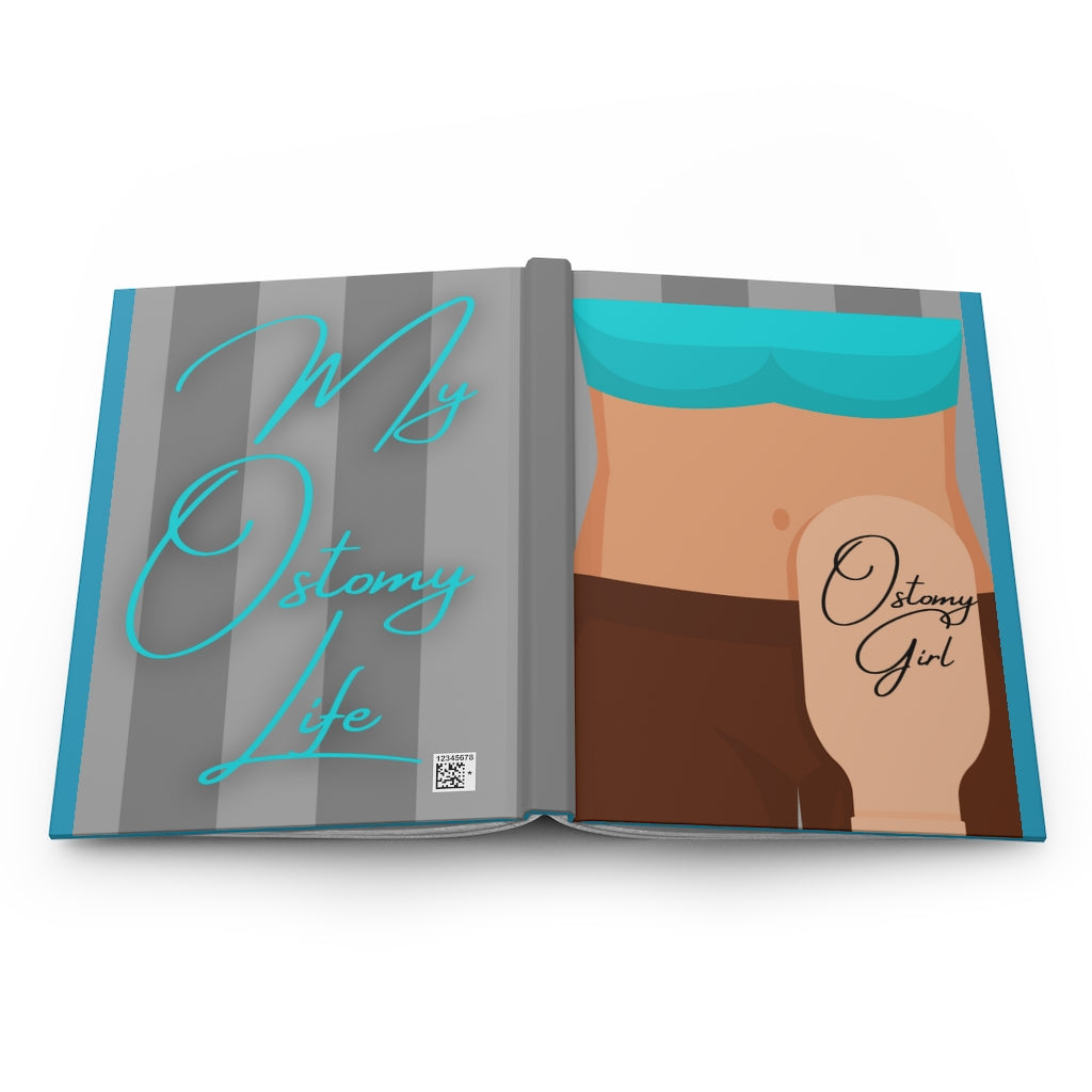 OSTOMY GIRL Hardcover Journal (Matte)