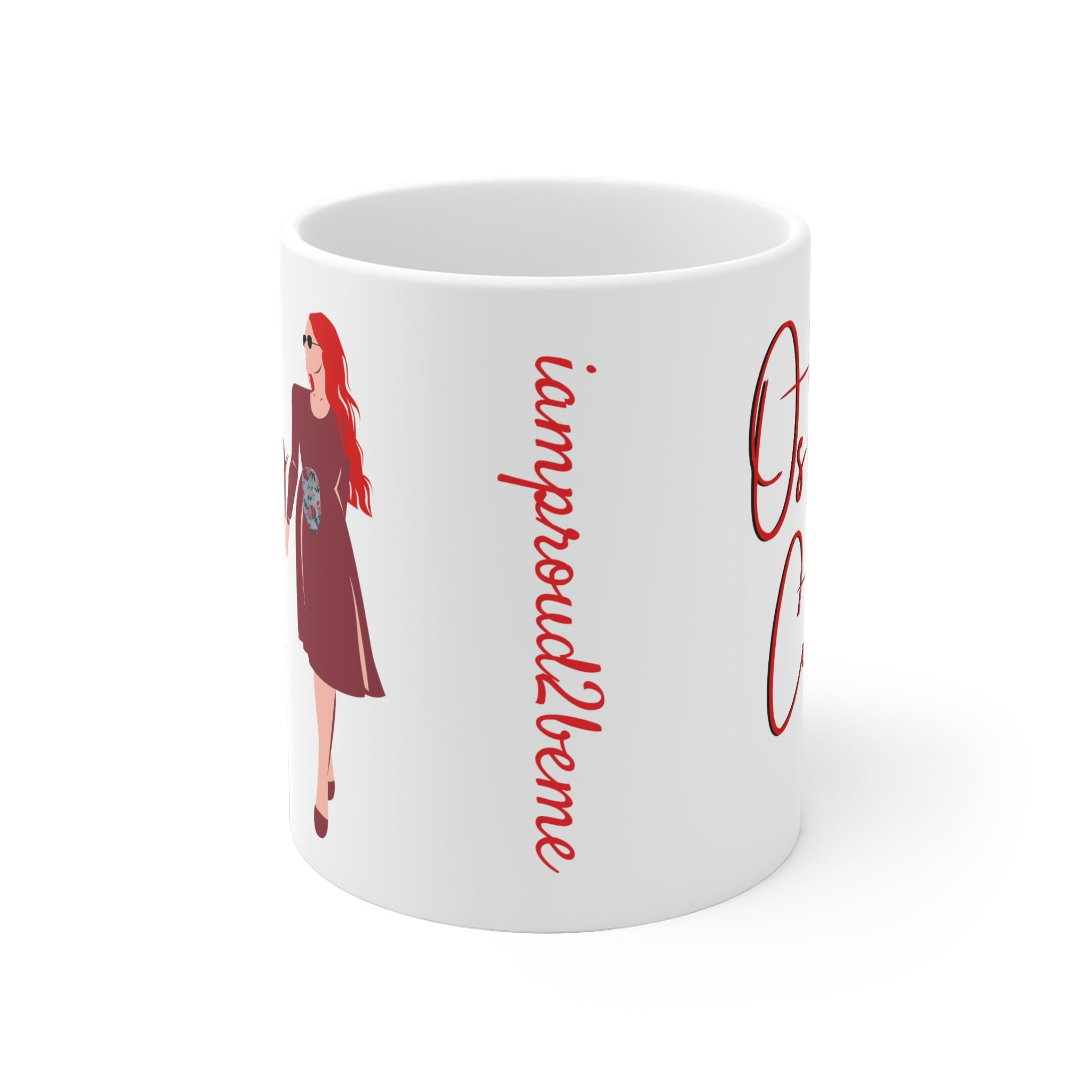 OSTOMY CUTIE White Ceramic Mug