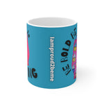 NORMAL IS BORING White Ceramic Mug