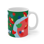 CUTIE WITH A OSTOMY White Ceramic Mug