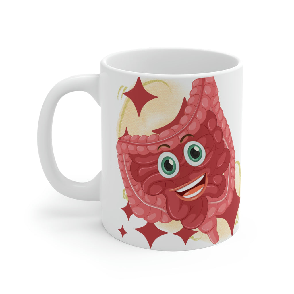 OSTOMY LIFE SHIT-UATION White Ceramic Mug