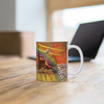 LIFE IS GOOD White Ceramic Mug