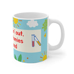 MAKIN' OSTOMIES LOOK GOOD White Ceramic Mug