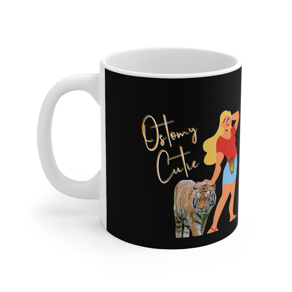 OSTOMY CUTIE White Ceramic Mug