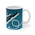 BE BOLD, BE PROUD, BE YOU White Ceramic Mug (male)