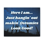 MAKIN' OSTOMIES LOOK GOOD (Canvas Gallery Wrap)
