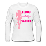 Women's Long Sleeve Jersey T-Shirt - white