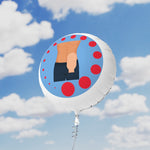 MALE OSTOMY BAG Mylar Helium Balloon (blue)