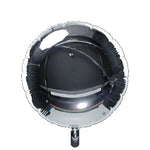 FEMALE OSTOMY BAG Mylar Helium Balloon (blk)