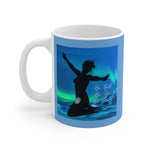 OSTOMY WARRIOR White Ceramic Mug (female)