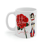 OSTOMY CUTIE White Ceramic Mug
