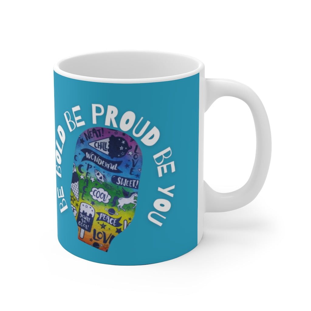 NORMAL IS BORING White Ceramic Mug