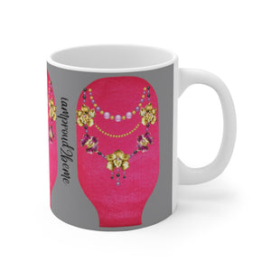 BAGGIN' IN STYLE White Ceramic Mug
