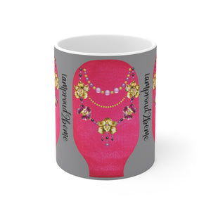 BAGGIN' IN STYLE White Ceramic Mug
