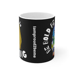 NORMAL IS BORING White Ceramic Mug