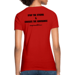 Women's T-Shirt Chronic Illness Awareness - red
