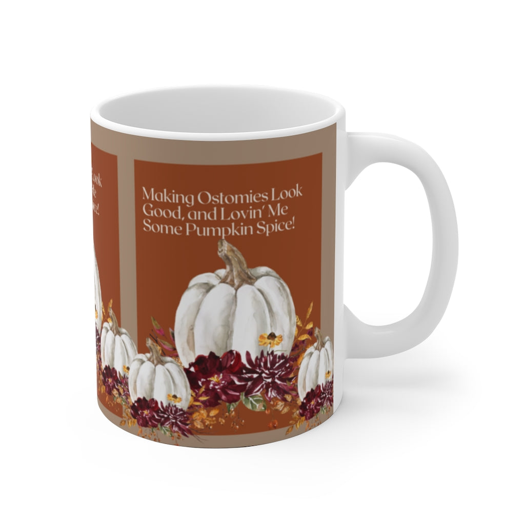 LOVIN' ME SOME PUMPKIN SPICE White Ceramic Mug