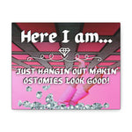 Makin' Ostomies Look Good (Canvas Gallery Wrap)