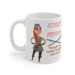 OSTOMY WARRIOR White Ceramic Mug
