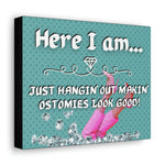 Makin' Ostomies Look Good (Canvas Gallery Wrap)