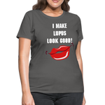 Women's T-Shirt Lupus Awareness - charcoal