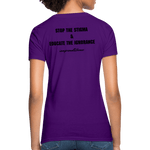 Women's T-Shirt Chronic Illness Awareness - purple
