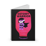 OSTOMY WARRIOR GIRL Spiral Notebook - Ruled Line