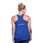 Women's Flowy Tank Top MIGRAINE HEADACHE - royal blue