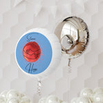 STOMA HUGS Mylar Helium Balloon (light blue)