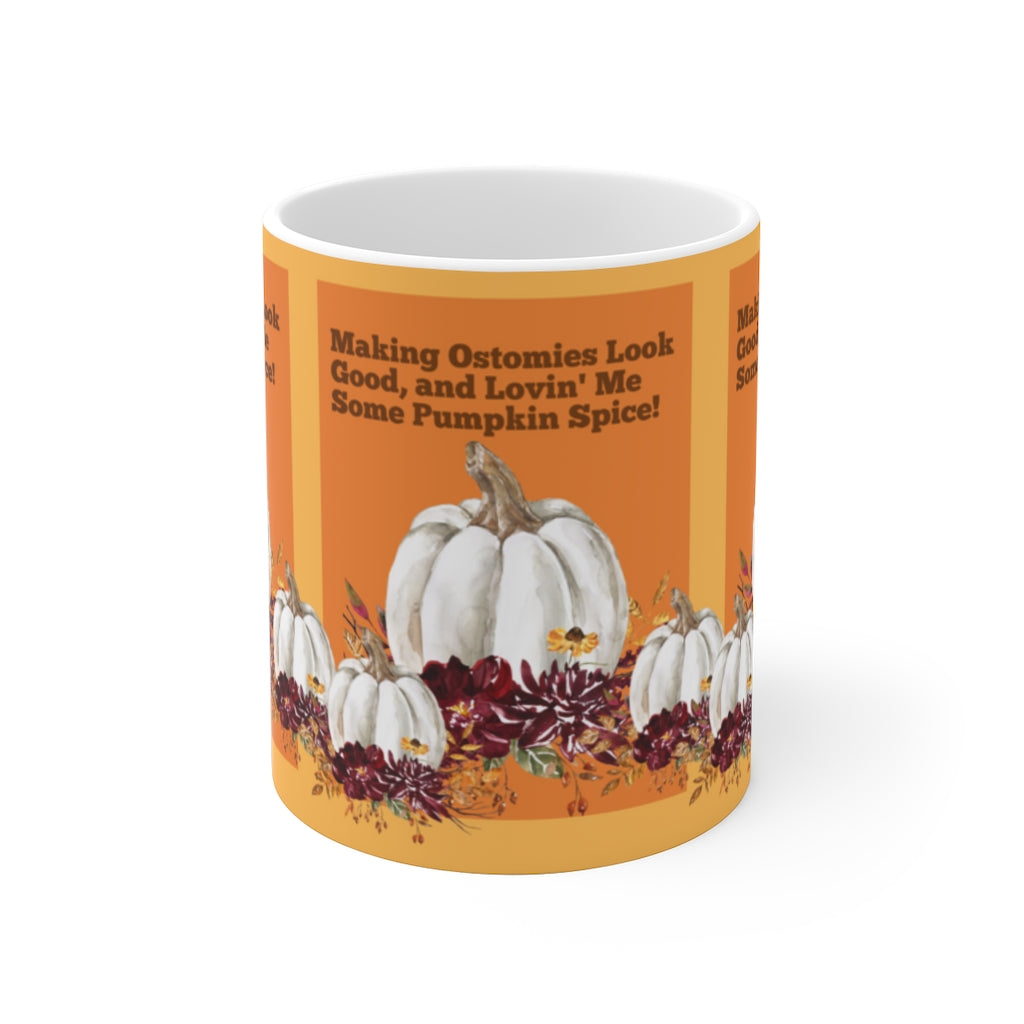LOVIN' ME SOME PUMPKIN SPICE White Ceramic Mug
