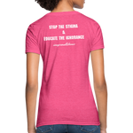 Women's T-Shirt Crohn's Disease Awareness - heather pink