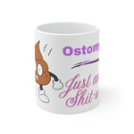 OSTOMY LIFE SHIT-UATION White Ceramic Mug