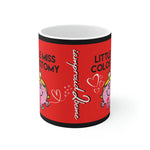 LIL' MISS COLOSTOMY White Ceramic Mug (valentines)