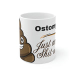 OSTOMY LIFE SHIT-UATION White Ceramic Mug