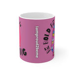 NORMAL IS BORING White Ceramic Mug