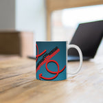 BE BOLD, BE PROUD, BE YOU White Ceramic Mug (female)