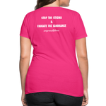 Women's T-Shirt Lupus Awareness - fuchsia