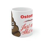 OSTOMY LIFE SHIT-UATION White Ceramic Mug