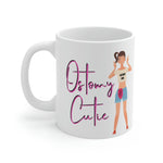 OSTOMY CUTIE White Ceramic Mug