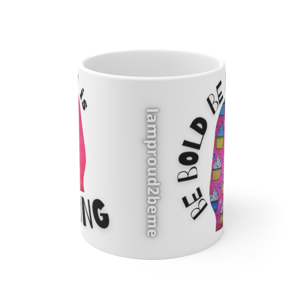 NORMAL IS BORING White Ceramic Mug