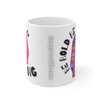 NORMAL IS BORING White Ceramic Mug