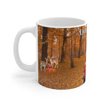 LIVIN' & LOVIN' FALL White Ceramic Mug