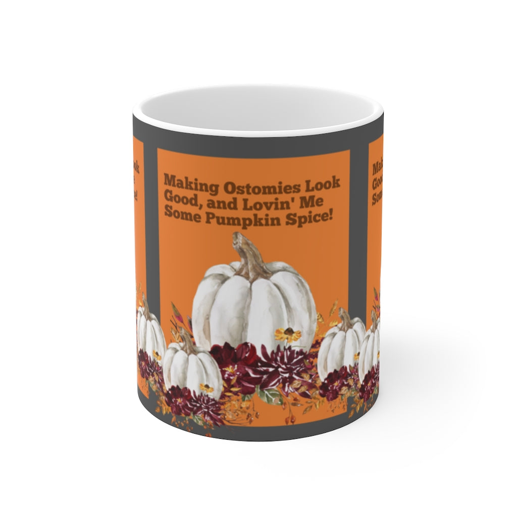 LOVIN' ME SOME PUMPKIN SPICE White Ceramic Mug